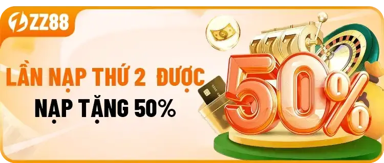 E8833 com Hội viên mới nạp tiền lần 2 nhận thưởng 50%